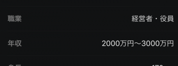 マッチングアプリ攻略　年収